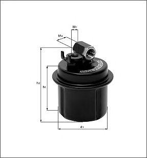 MAHLE KL 183 - Polttoainesuodatin inparts.fi