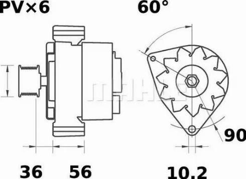 MAHLE MG 459 - Laturi inparts.fi