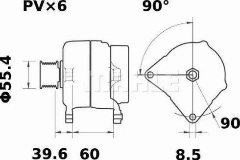 MAHLE MG 64 - Laturi inparts.fi