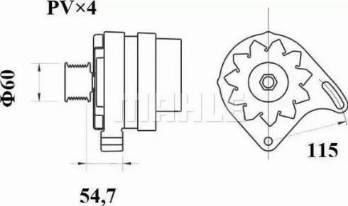 MAHLE MG 360 - Laturi inparts.fi