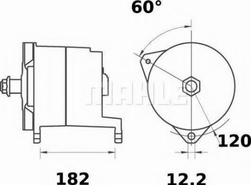 MAHLE MG 320 - Laturi inparts.fi