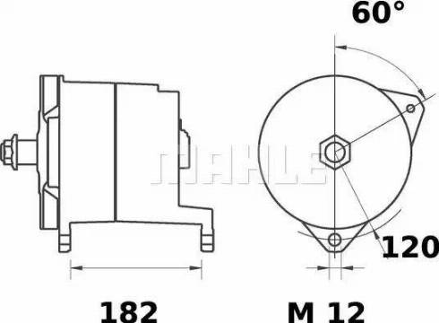 MAHLE MG 92 - Laturi inparts.fi