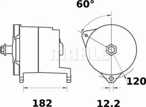 MAHLE MG 333 - Laturi inparts.fi