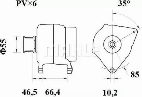 MAHLE MG 325 - Laturi inparts.fi