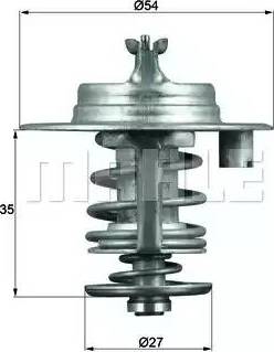 MAHLE TX 96 83D - Termostaatti, jäähdytysneste inparts.fi