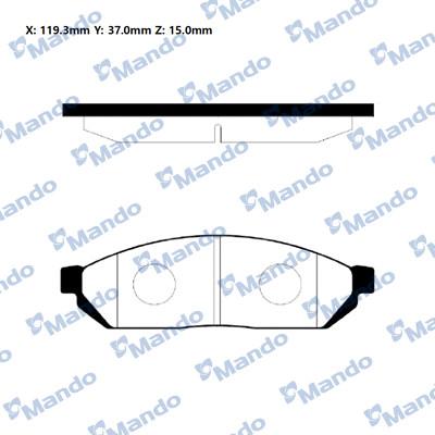 Magneti Marelli T0854MM - Jarrupala, levyjarru inparts.fi