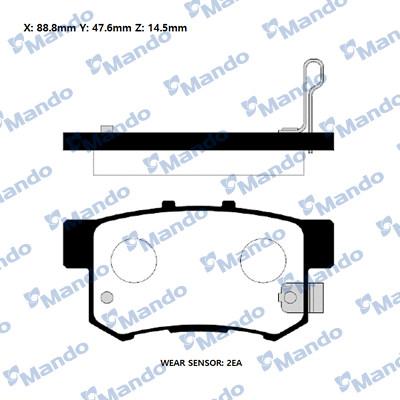 Honda 43022SV4A24 - Jarrupala, levyjarru inparts.fi