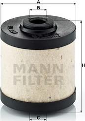 Mann-Filter BFU 715 - Polttoainesuodatin inparts.fi