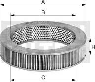 Mann-Filter C 2650 - Ilmansuodatin inparts.fi