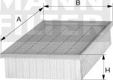 Mann-Filter C 33 128 - Ilmansuodatin inparts.fi