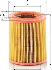 Mann-Filter C 1472 - Ilmansuodatin inparts.fi