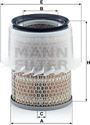 Mann-Filter C 16 148 - Ilmansuodatin inparts.fi