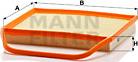 Mann-Filter C 36 004 - Ilmansuodatin inparts.fi