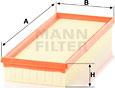 Mann-Filter C 36 007 KIT - Ilmansuodatin inparts.fi