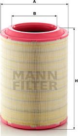 Mann-Filter C 37 2070/2 - Ilmansuodatin inparts.fi