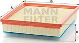 Mann-Filter C 29 168 - Ilmansuodatin inparts.fi