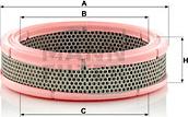 Mann-Filter C 2443 - Ilmansuodatin inparts.fi