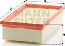 Mann-Filter C 2485/1 - Ilmansuodatin inparts.fi