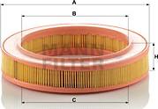 Mann-Filter C 2540 - Ilmansuodatin inparts.fi