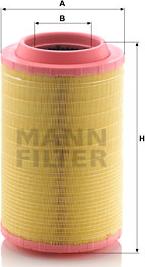 Mann-Filter C 25 860/8 - Ilmansuodatin inparts.fi