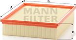 Mann-Filter C 26 168/2 - Ilmansuodatin inparts.fi