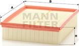 Mann-Filter C 26 168 - Ilmansuodatin inparts.fi