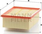 Mann-Filter C 21 104/2 - Ilmansuodatin inparts.fi