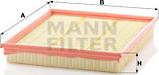 Mann-Filter C 28 150 - Ilmansuodatin inparts.fi