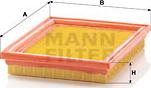 Mann-Filter C 2237 - Ilmansuodatin inparts.fi