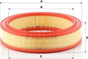 Mann-Filter C 2749 - Ilmansuodatin inparts.fi