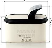 Mann-Filter CP 50 001 - Ilmansuodatin inparts.fi