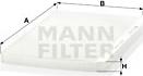 Mann-Filter CU 3455 - Suodatin, sisäilma inparts.fi