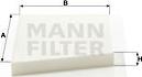 Mann-Filter CU 3461 - Suodatin, sisäilma inparts.fi