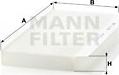 Mann-Filter CU 3567 - Suodatin, sisäilma inparts.fi