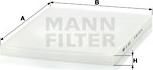 Mann-Filter CU 3059 - Suodatin, sisäilma inparts.fi