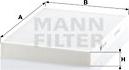 Mann-Filter CU 3037 - Suodatin, sisäilma inparts.fi