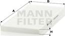 Mann-Filter CU 3138 - Suodatin, sisäilma inparts.fi