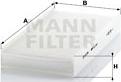 Mann-Filter CU 3847 - Suodatin, sisäilma inparts.fi