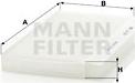 Mann-Filter CU 3337 - Suodatin, sisäilma inparts.fi