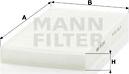 Mann-Filter CU 2956 - Suodatin, sisäilma inparts.fi