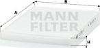 Mann-Filter CU 2951/1 - Suodatin, sisäilma inparts.fi