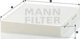 Mann-Filter CU 2442 - Suodatin, sisäilma inparts.fi