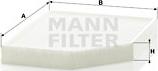 Mann-Filter CU 2450 - Suodatin, sisäilma inparts.fi