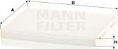 Mann-Filter CU 24 004 - Suodatin, sisäilma inparts.fi