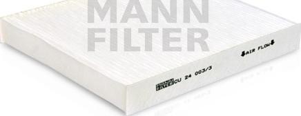 Mann-Filter CU 24 003/3 - Suodatin, sisäilma inparts.fi