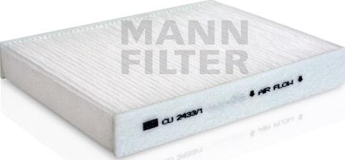 Mann-Filter CU 2433/1 - Suodatin, sisäilma inparts.fi