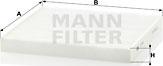 Mann-Filter CU 2544 - Suodatin, sisäilma inparts.fi