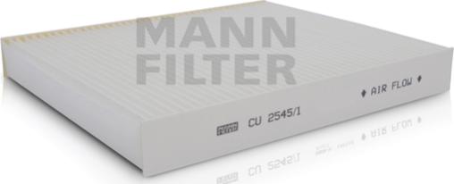 Mann-Filter CU 2545/1 - Suodatin, sisäilma inparts.fi