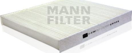Mann-Filter CU 26 009/1 - Suodatin, sisäilma inparts.fi
