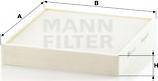Mann-Filter CU 26 010 - Suodatin, sisäilma inparts.fi